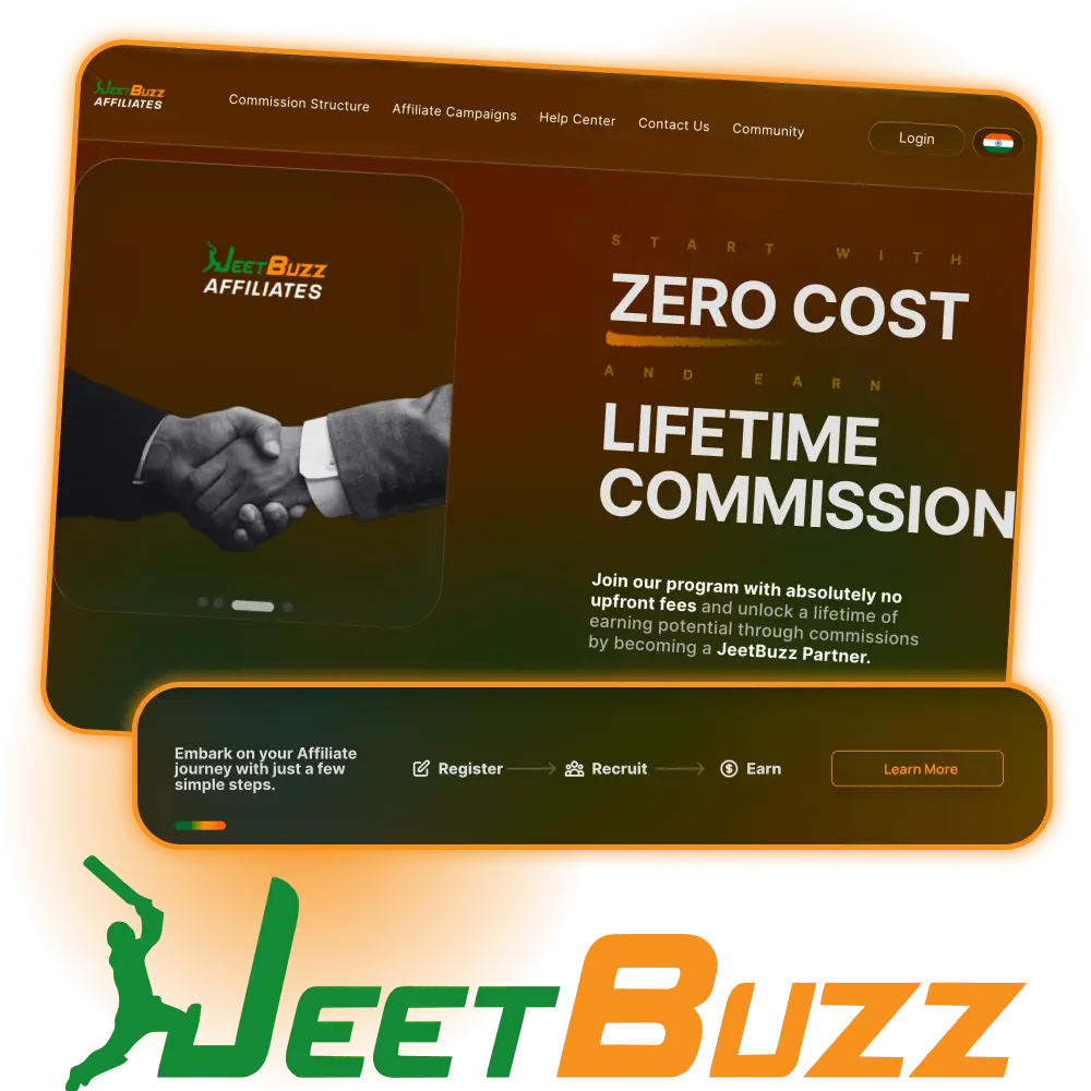 Join the profitable Jeetbuzz affiliate program today to earn high lifetime commissions.