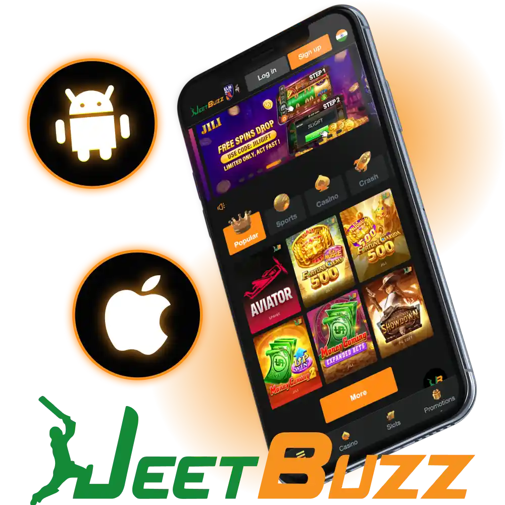Register at the official website and download the Jeetbuzz app.