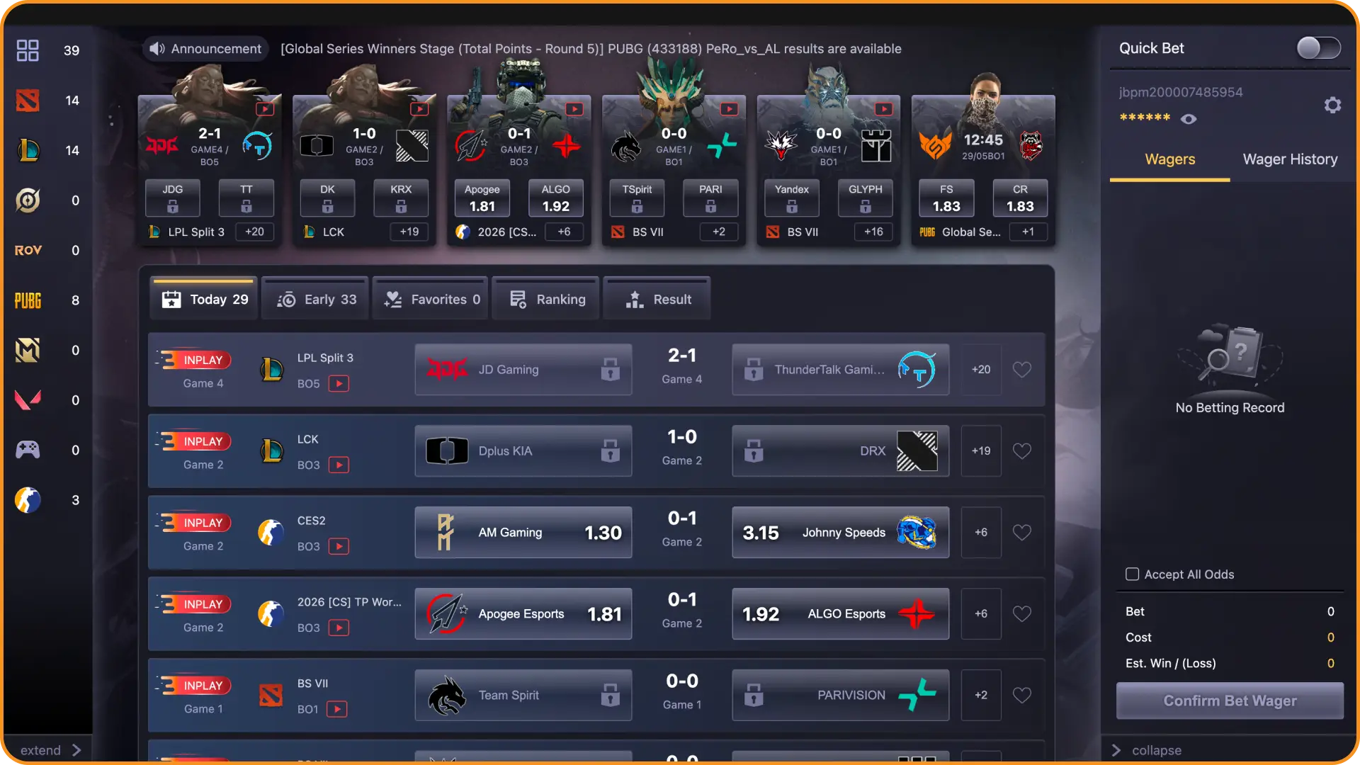 Place your bet on the winning cyber team via Jeetbuzz esports.