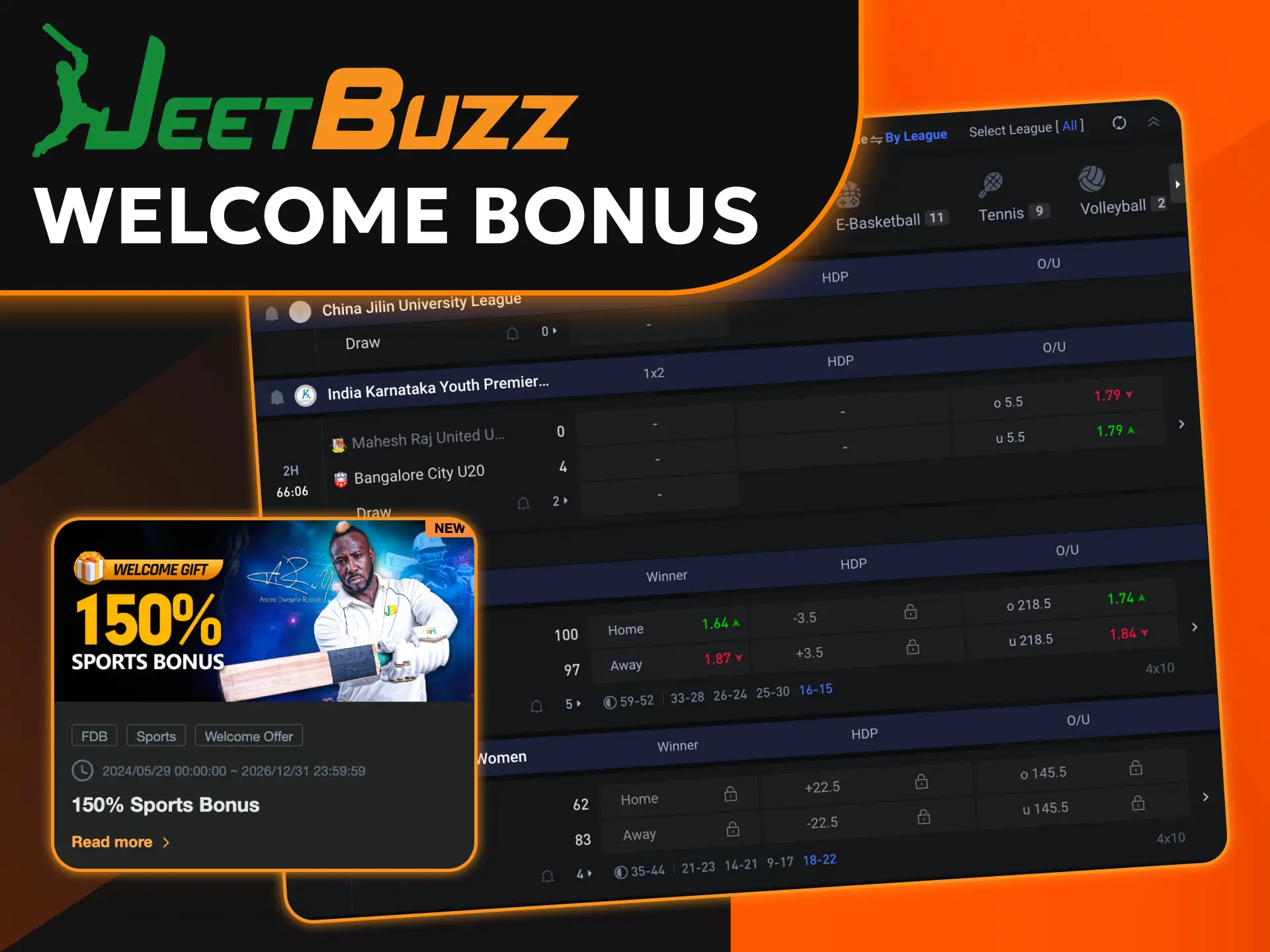 Sign up now and activate your promotional offer at Jeetbuzz.